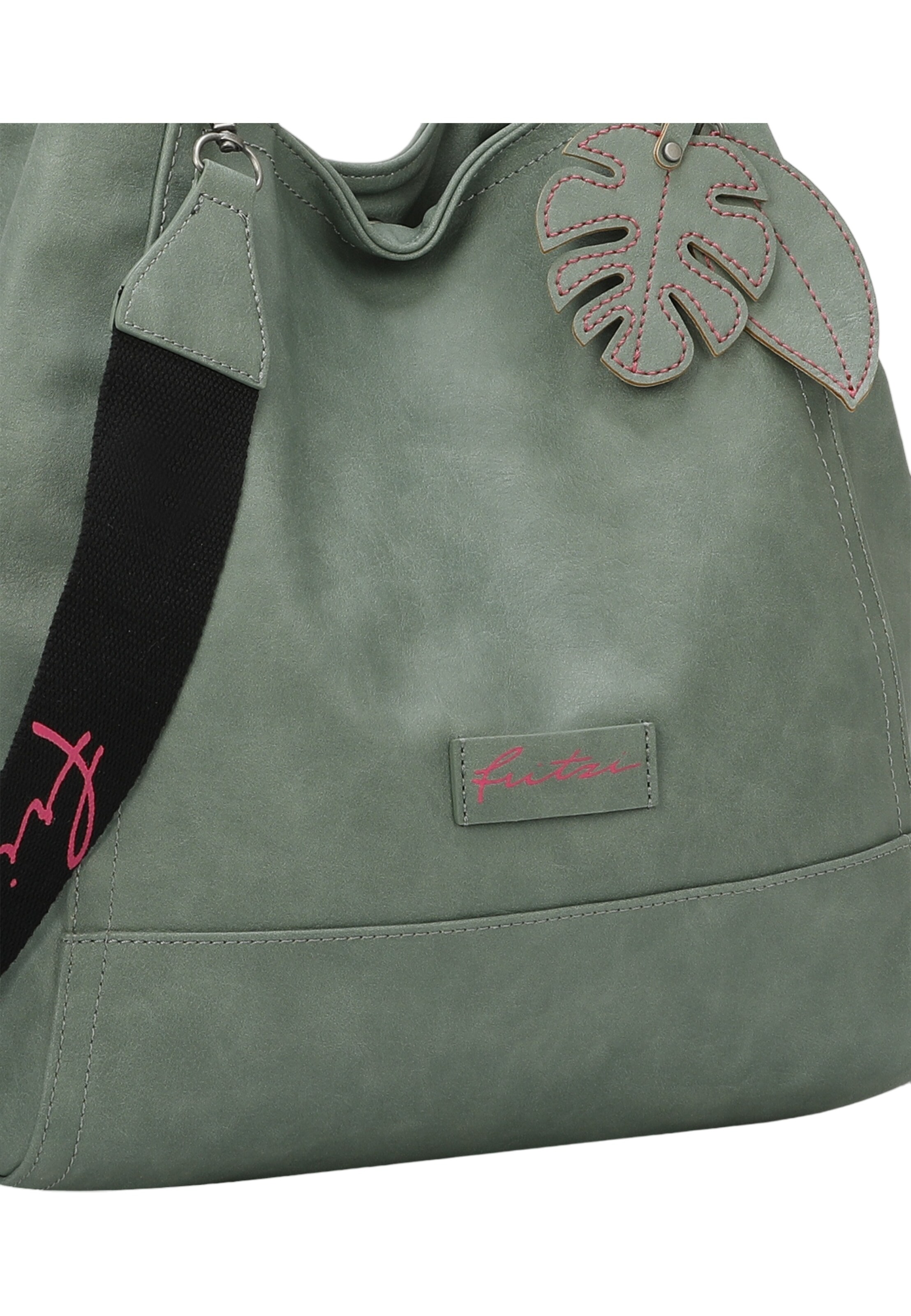 Fritzi aus Preußen Schultertasche 'Eco Joy01' in Grün