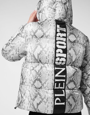 Giacca di mezza stagione 'Python' di Plein Sport in grigio