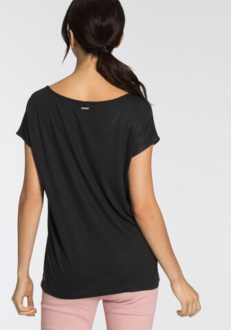 LAURA SCOTT Shirt in Black