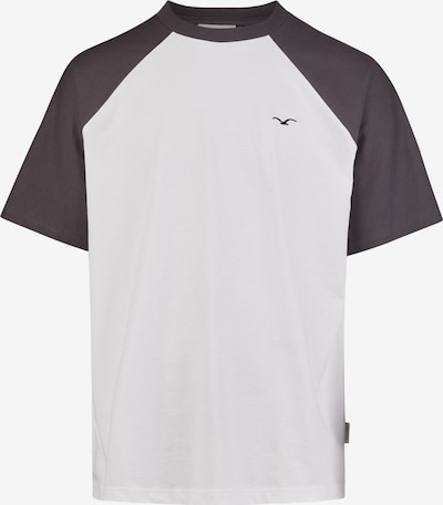 Cleptomanicx T-Shirt 'Boxy Tee Ligull College' in L in grau, Produktansicht