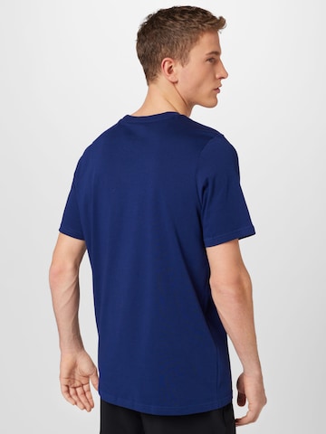 ADIDAS PERFORMANCE Functioneel shirt 'Aeroready Logo Graphic Sleeve' in Blauw