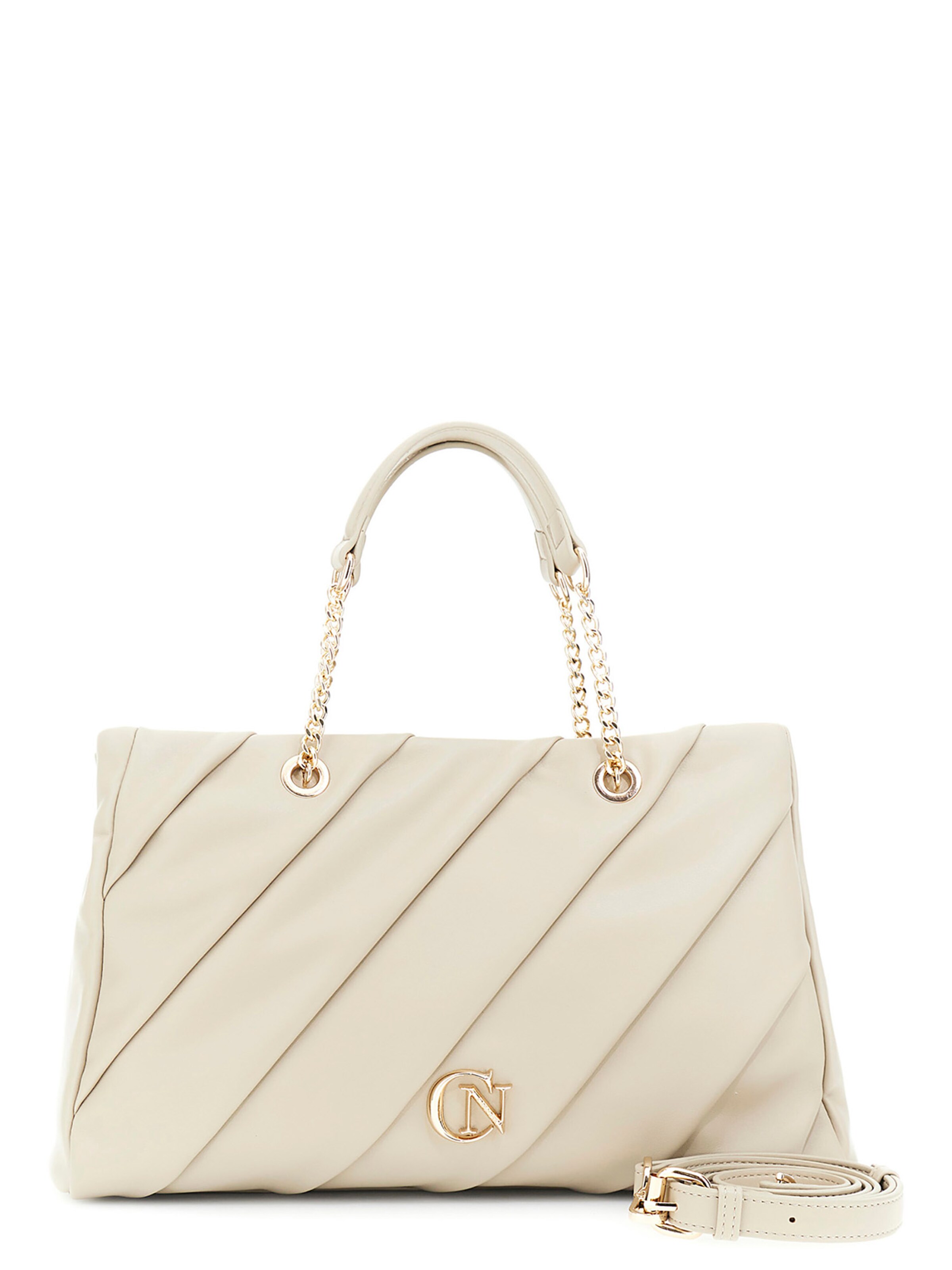 Shopper di CAFè NOIR in beige: frontale