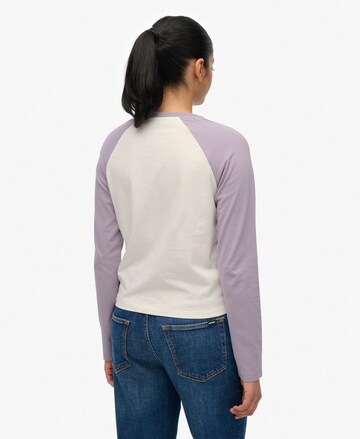 T-shirt Superdry en violet
