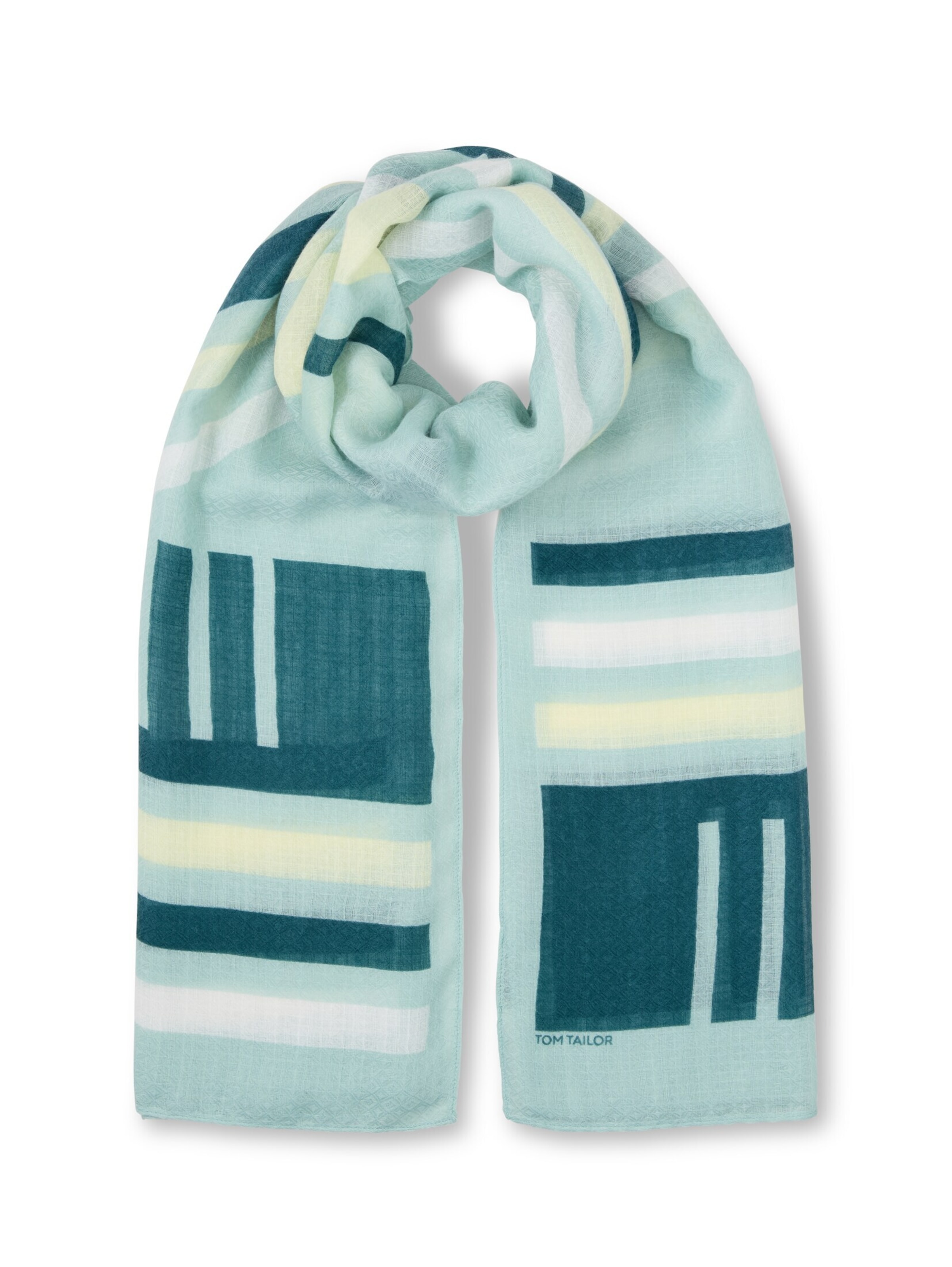 Écharpe Tom Tailor Women + en vert : devant