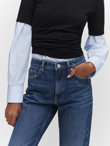 MANGO Regular Jeans 'BLANCA' in Blau