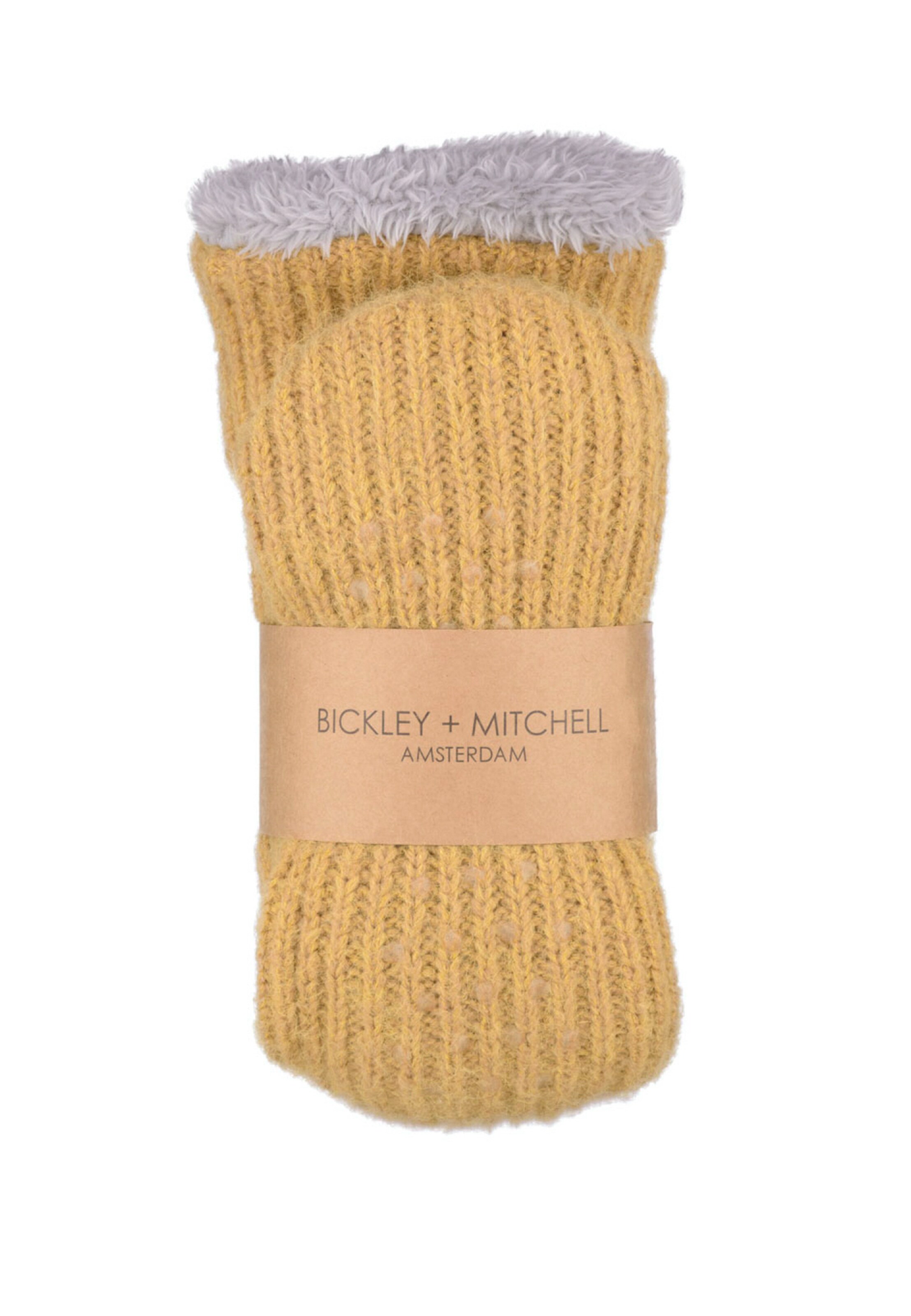 Chaussettes Bickley + Mitchell en jaune