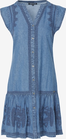 KOROSHIKošulja haljina - plava boja: prednji dio