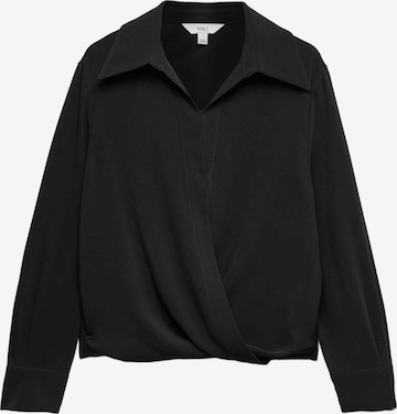 Marks & Spencer Bluse in Schwarz: Vorderseite