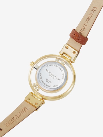 Victoria Hyde Analoog horloge 'Sparkle star' in Bruin