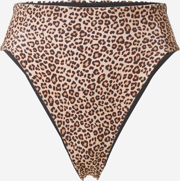 Hurley Athletic Bikini Bottoms 'MAX' in Brown: front