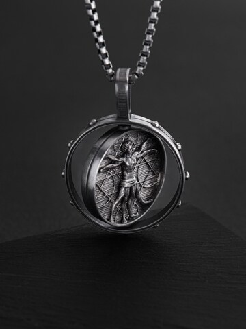 Ciondolo 'VITRUVIAN MAN (Da Vinci)' di REYTEL in argento