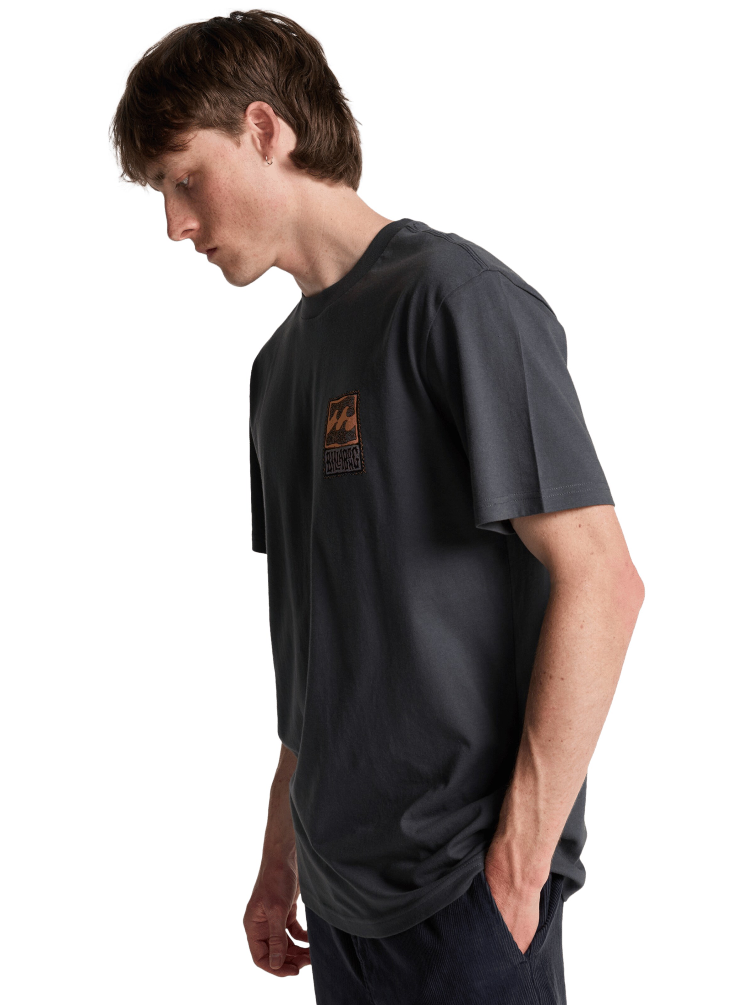 BILLABONG Shirt 'Stamp' in Grey