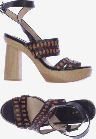 MANGO Sandals & High-Heeled Sandals in 38 in Black: front