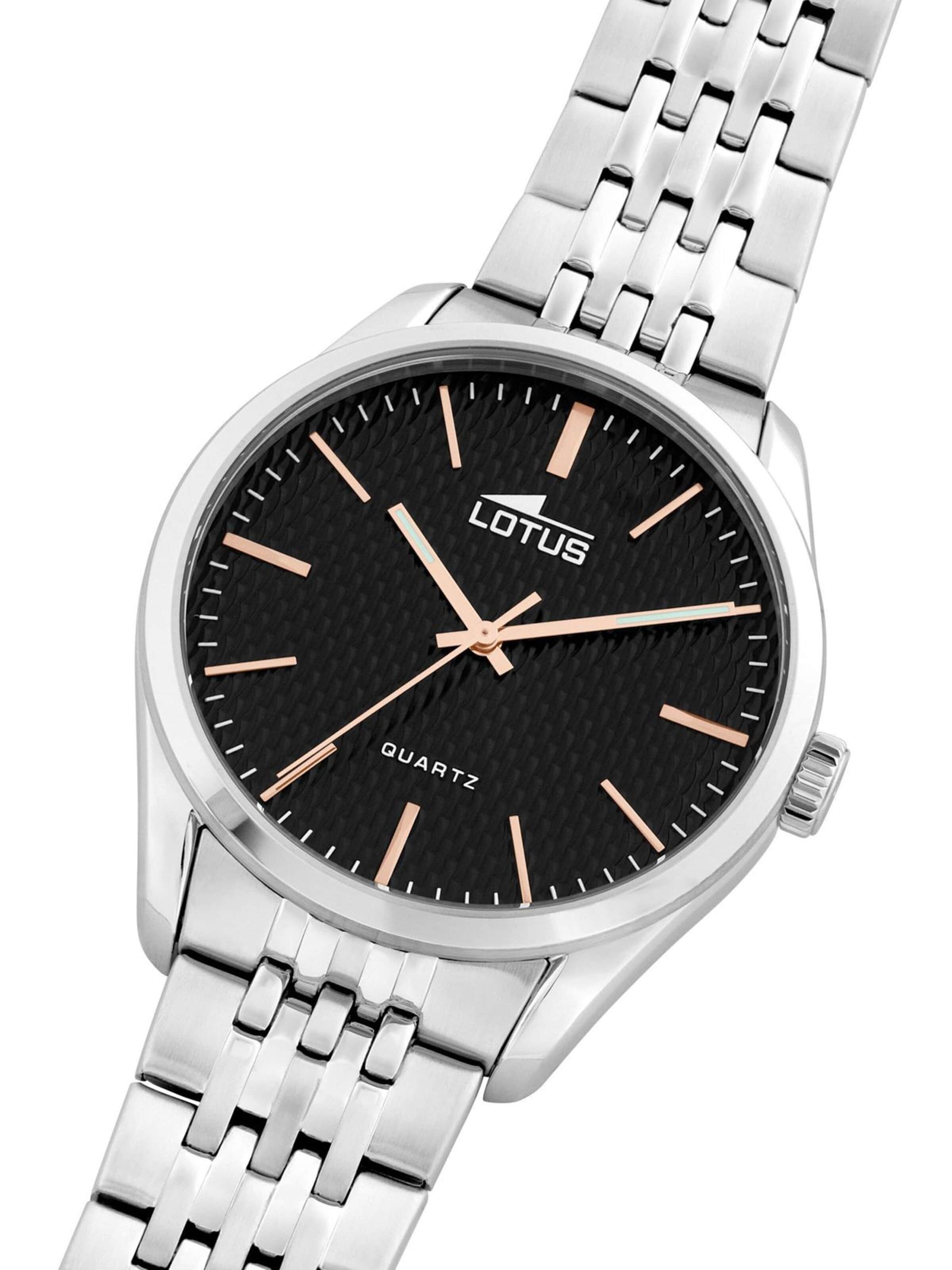 Lotus Analogové hodinky 'Watch Minimalist For Him' – černá