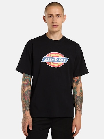 DICKIES Shirt in Zwart: voorkant