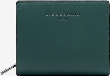 Portamonete di Liebeskind Berlin in verde: frontale