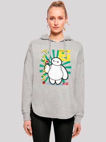 Sweat-shirt F4NT4STIC en gris : devant
