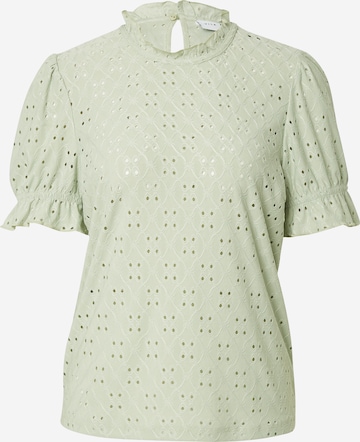 VILA Blouse 'KAWA' in Groen: voorkant