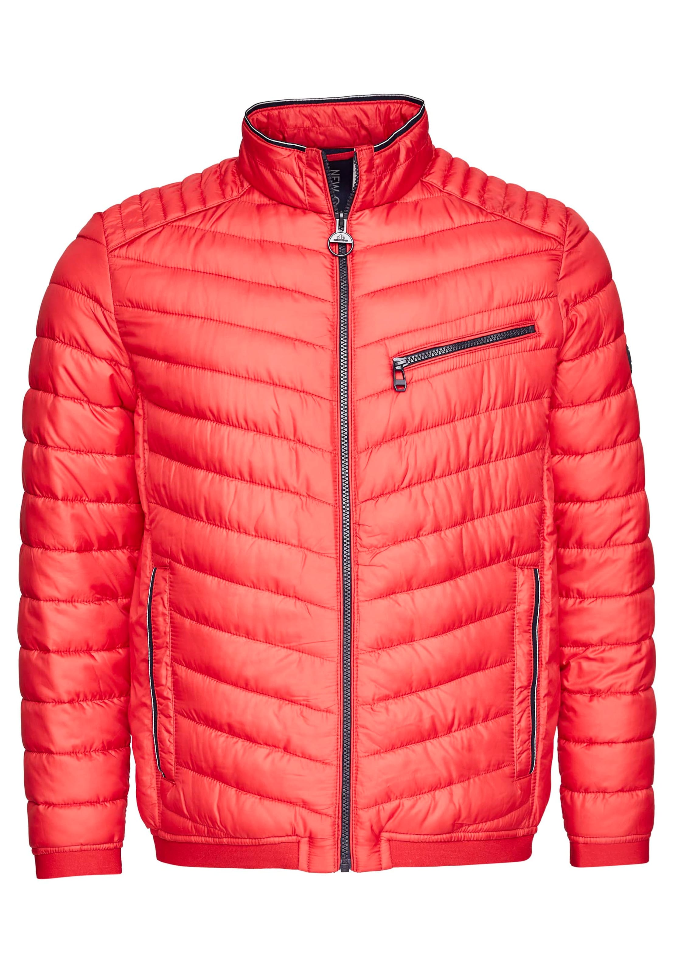NEW CANADIAN Steppjacke in Rot: Vorderseite
