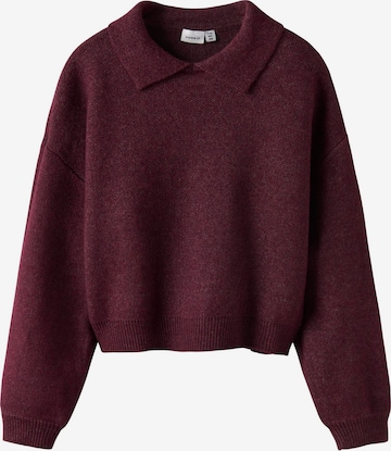 NAME IT - Jersey en rojo: frente