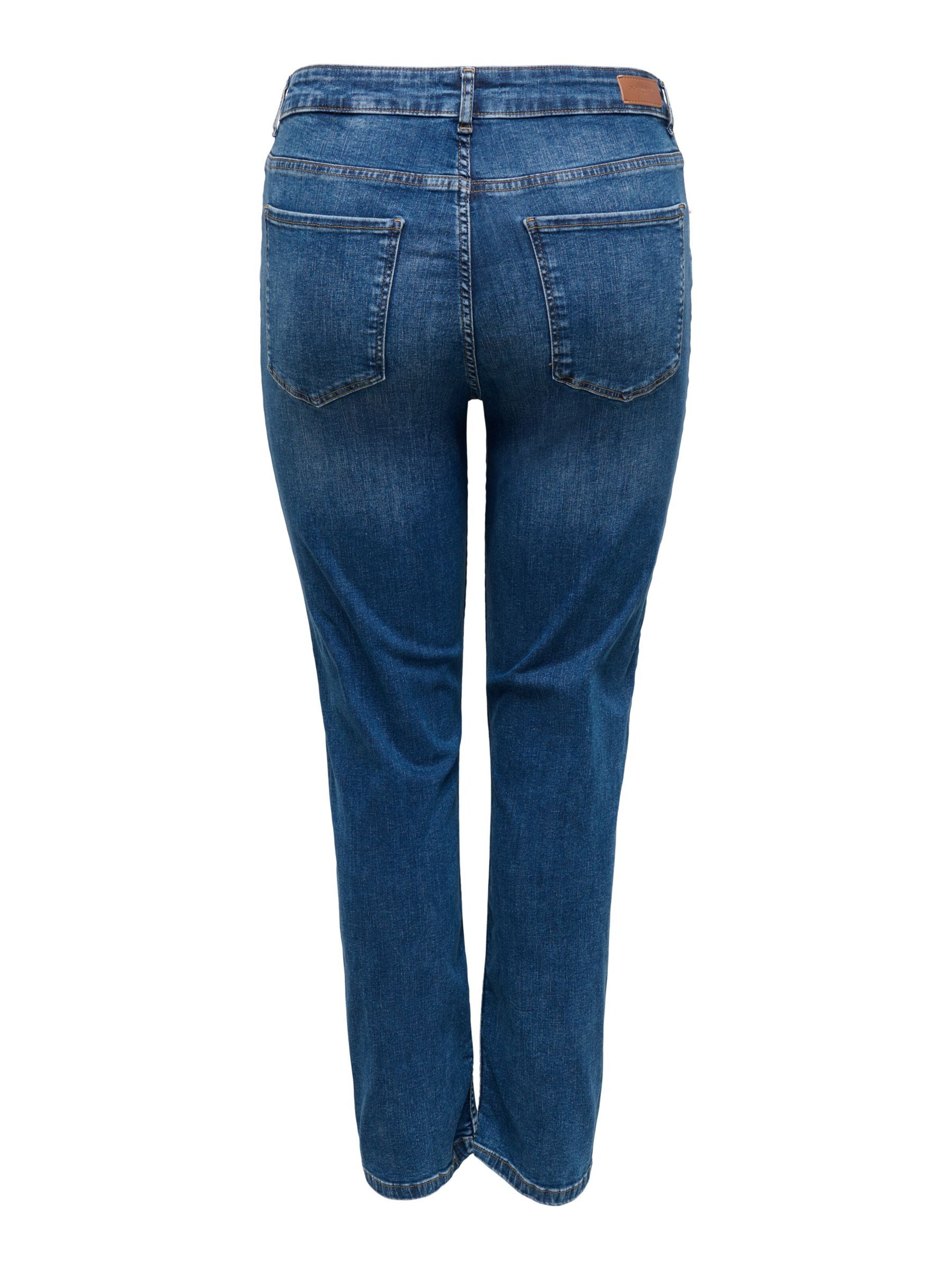 ONLY Carmakoma Slimfit Jeans 'CARCELINE' in Blauw
