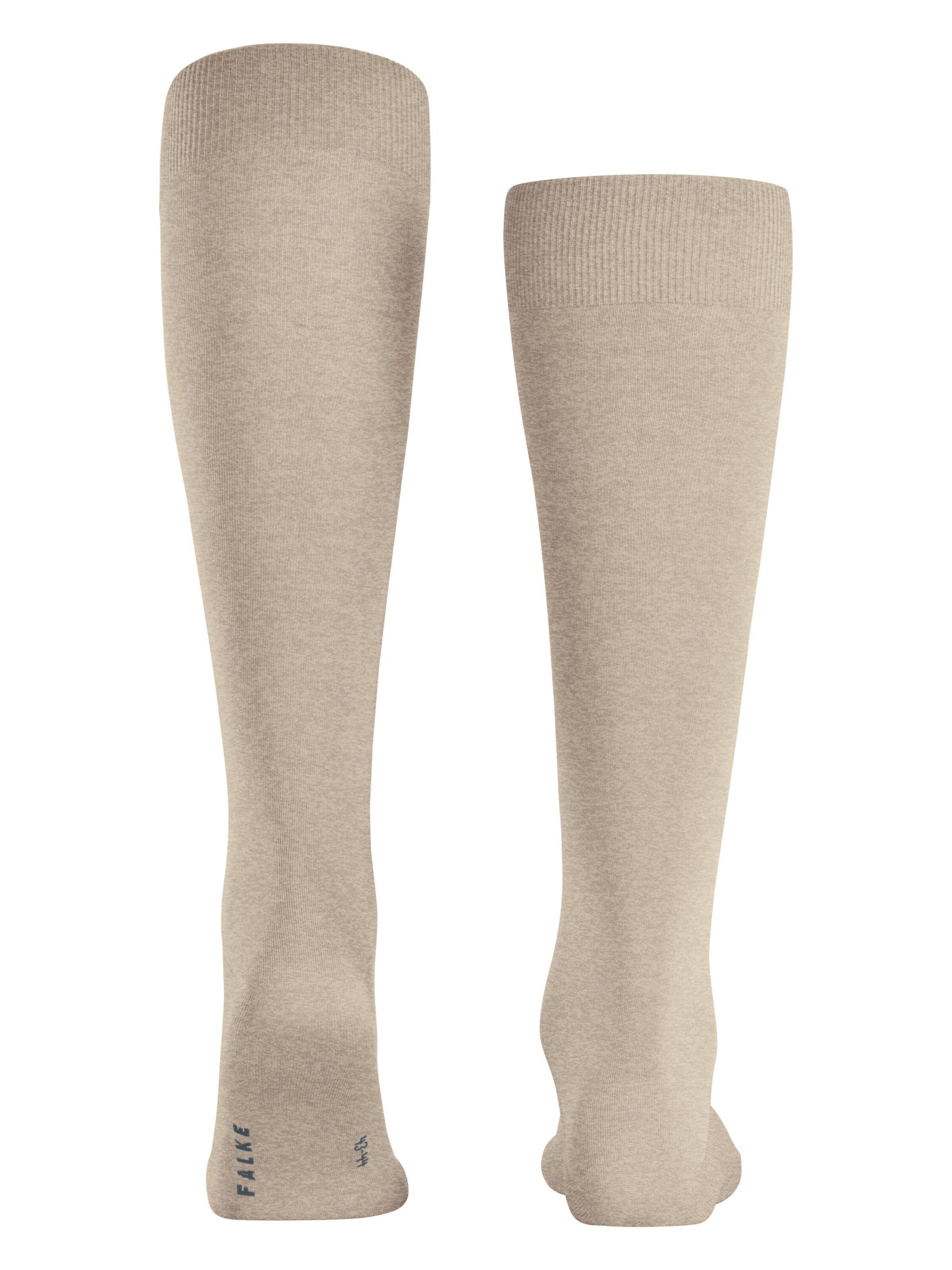 FALKE Knee High Socks 'ClimaWool' in Beige
