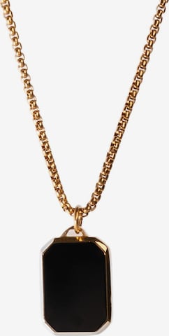 Eternal Necklace 'Onyx' in Gold: front