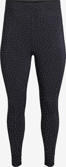 Zizzi Leggings in XL-XXL in schwarz / weiß, Produktansicht