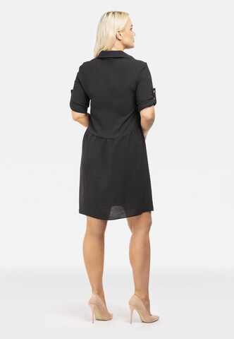 Karko Shirt Dress 'ANKA' in Black