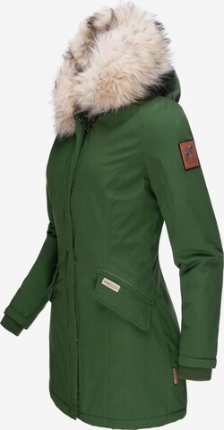 Cappotto invernale 'Cristal' di NAVAHOO in verde