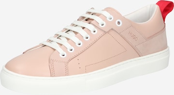 HUGO - Zapatillas deportivas bajas 'Mayfair' en rosa: frente