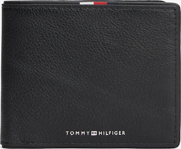 TOMMY HILFIGER Portemonnaie in Schwarz: Vorderseite