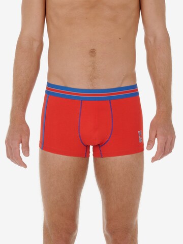 HOM Boxer shorts ' HOMRUN ' in Red: front