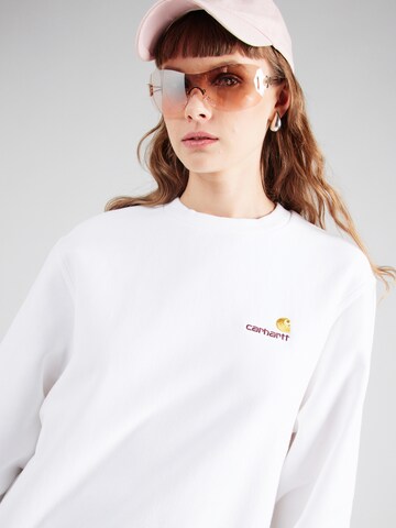 Carhartt WIP Sweatshirt 'American' in Weiß