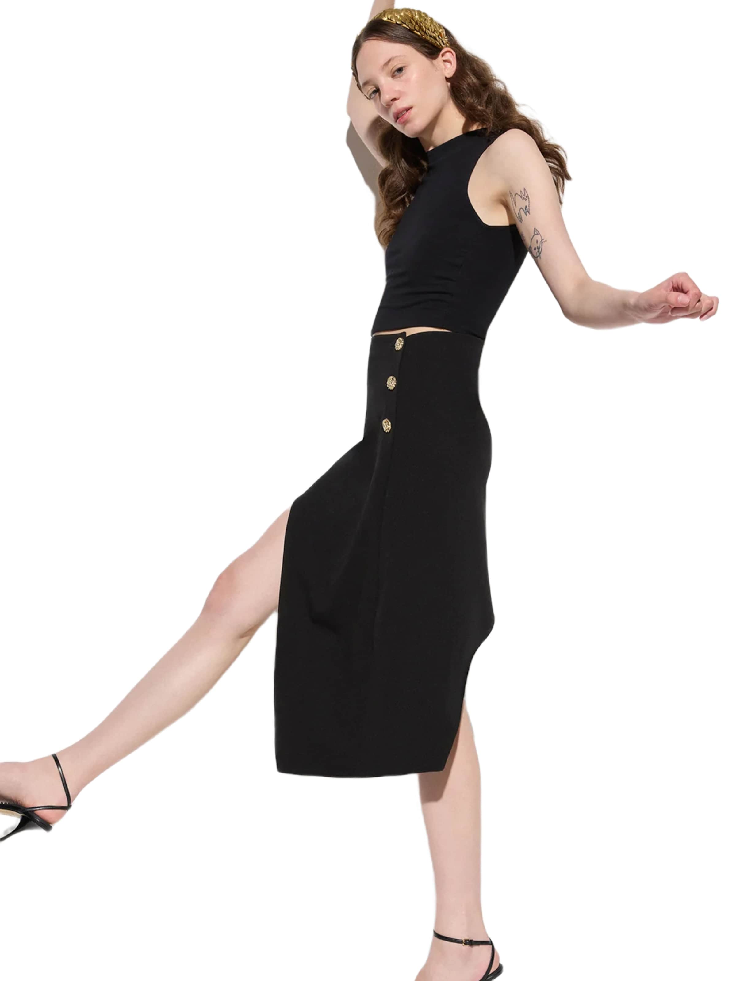 No Matter What Rock in Schwarz