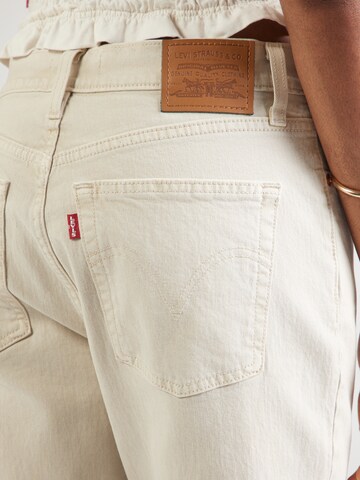 LEVI'S ® Normální Džíny 'RIBCAGE SLIM' – béžová