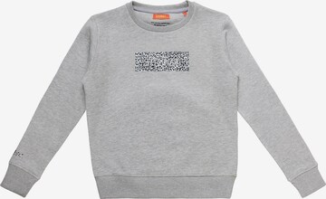 smiler. Sweatshirt 'Cuddle' in Grey: front