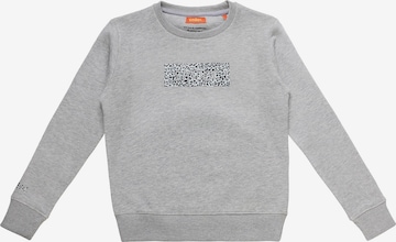 smiler. Sweatshirt 'Cuddle' in Grijs: voorkant