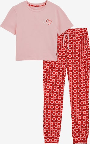 rožinė WE Fashion Miego kostiumas: priekis