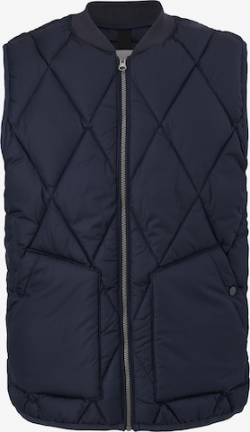 s.Oliver Bodywarmer in Blauw: voorkant