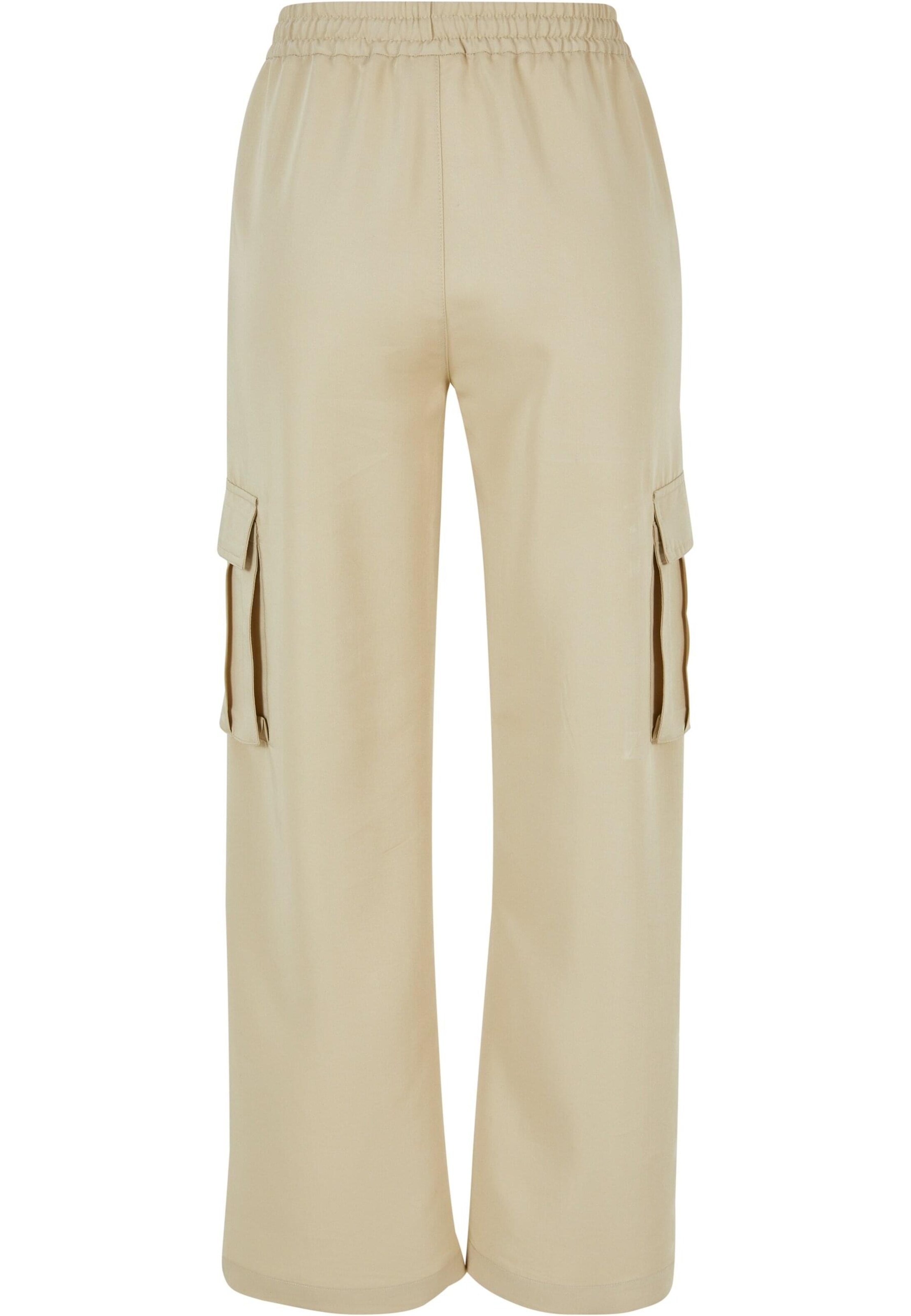 Largi Pantaloni cu buzunare de la Urban Classics pe bej