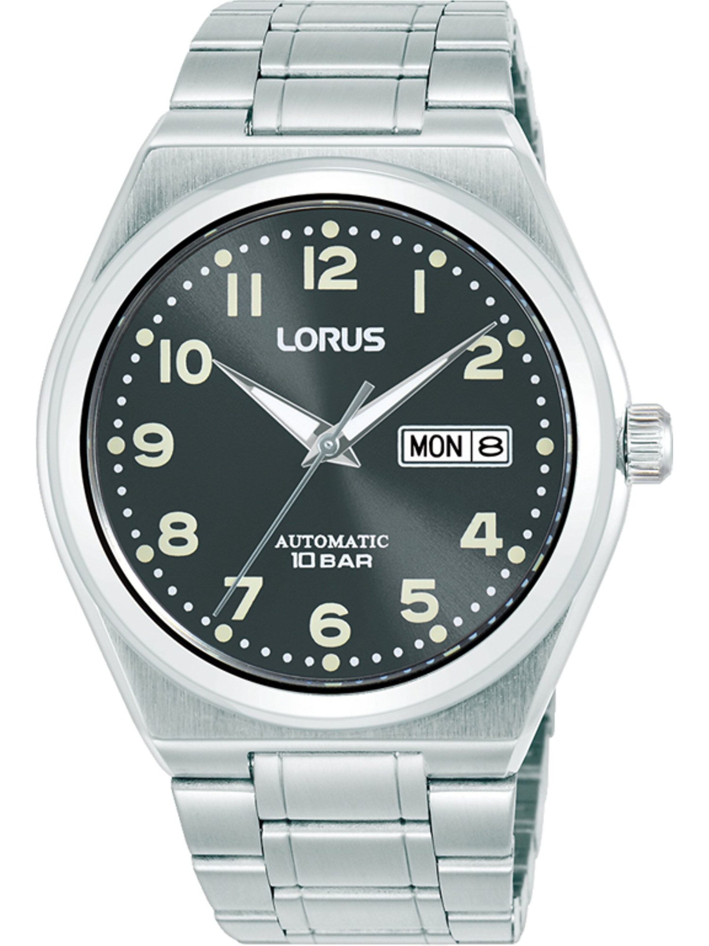 LORUS Uhr in Silber: Vorderseite
