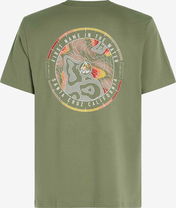 T-Shirt fonctionnel 'TRVLR' O'NEILL en vert