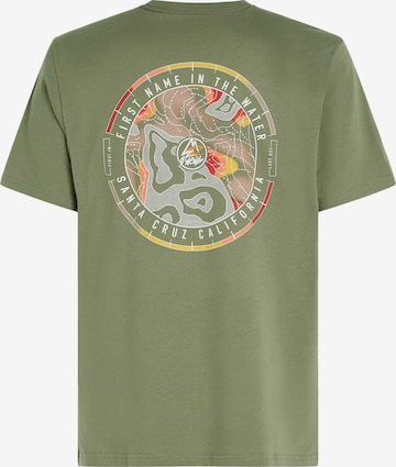 T-Shirt fonctionnel 'TRVLR' O'NEILL en vert