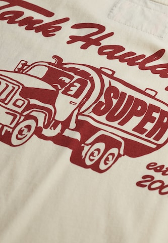 Superdry Shirt 'Trade Tools' in Wit
