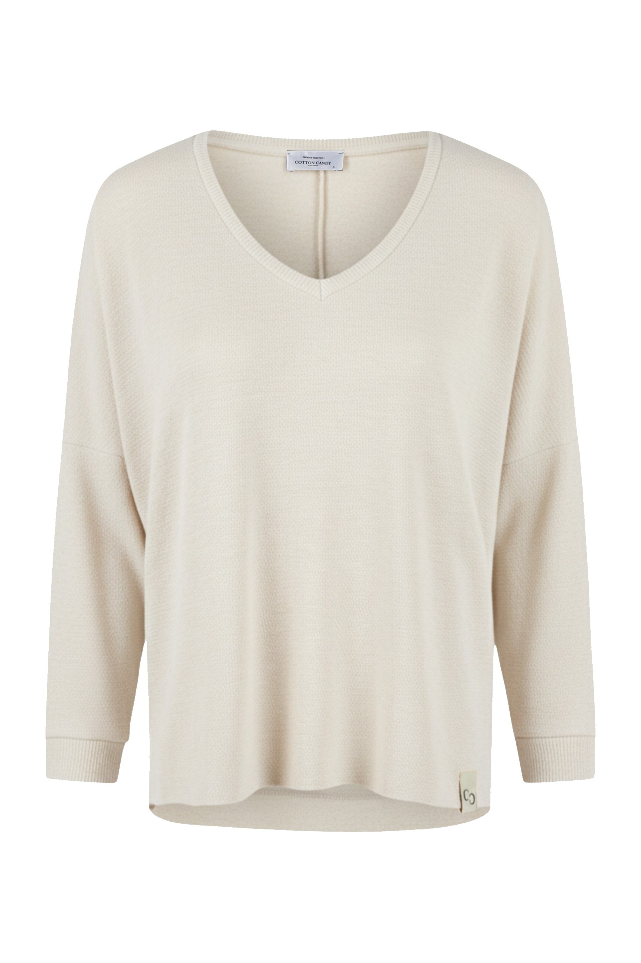 Cotton Candy Shirt in White: front