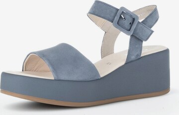 GABOR Sandals in Blue: front