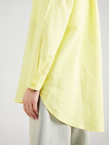 Camicia da donna di ESPRIT in giallo