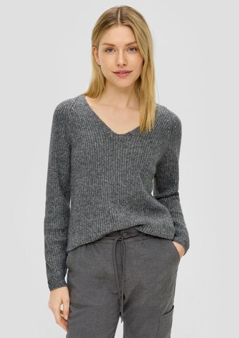 Pull-over s.Oliver en gris : devant