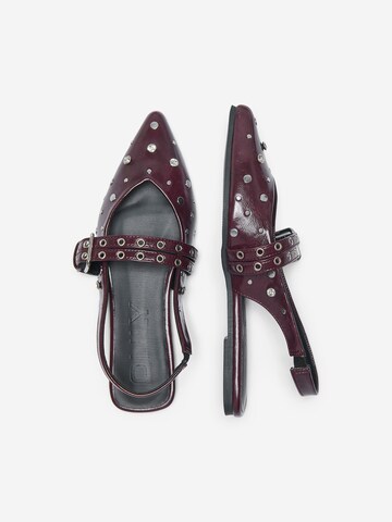 ONLY - Bailarinas con hebilla 'ONLaura-5' en rojo